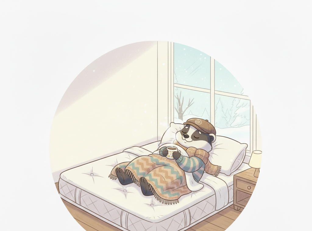 Seasonal comfort guide illustration